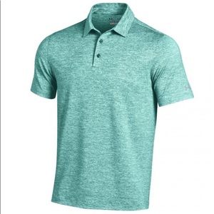Under Armour elevated heather heatgear golf polo